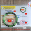 Giấy kiểm định Vòng bản liền cẩm thạch tự nhiên