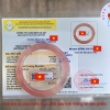 Giấy kiểm đinh Vòng bản liền thạch anh dâu tây hồng tự nhiên