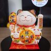 Mèo Thần Tài Khai Trương 16cm Chiêu Phúc Quà Tặng Ý Nghĩa