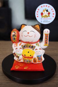 Mèo Thần Tài Khai Trương 16cm Đại Khai Vận Quà Tặng Ý Nghĩa
