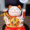Mèo Thần Tài Khai Trương 20cm Sinh Ý Hưng Long Quà Tặng Ý Nghĩa