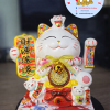 Mèo Thần Tài Khai Trương 25cm Tài Nguyên Quảng Tiến