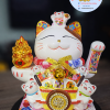 Mèo Thần Tài Khai Trương 25cm mã thượng phát tài