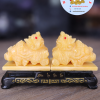 Tỳ hưu phong thủy đá hoàng long để bàn 12cm