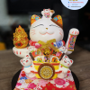 Mèo Thần Tài Khai Trương 20cm mã thượng phát tài