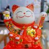 MÈO THẦN TÀI 29CM NẠP PHÚC ĐỎ