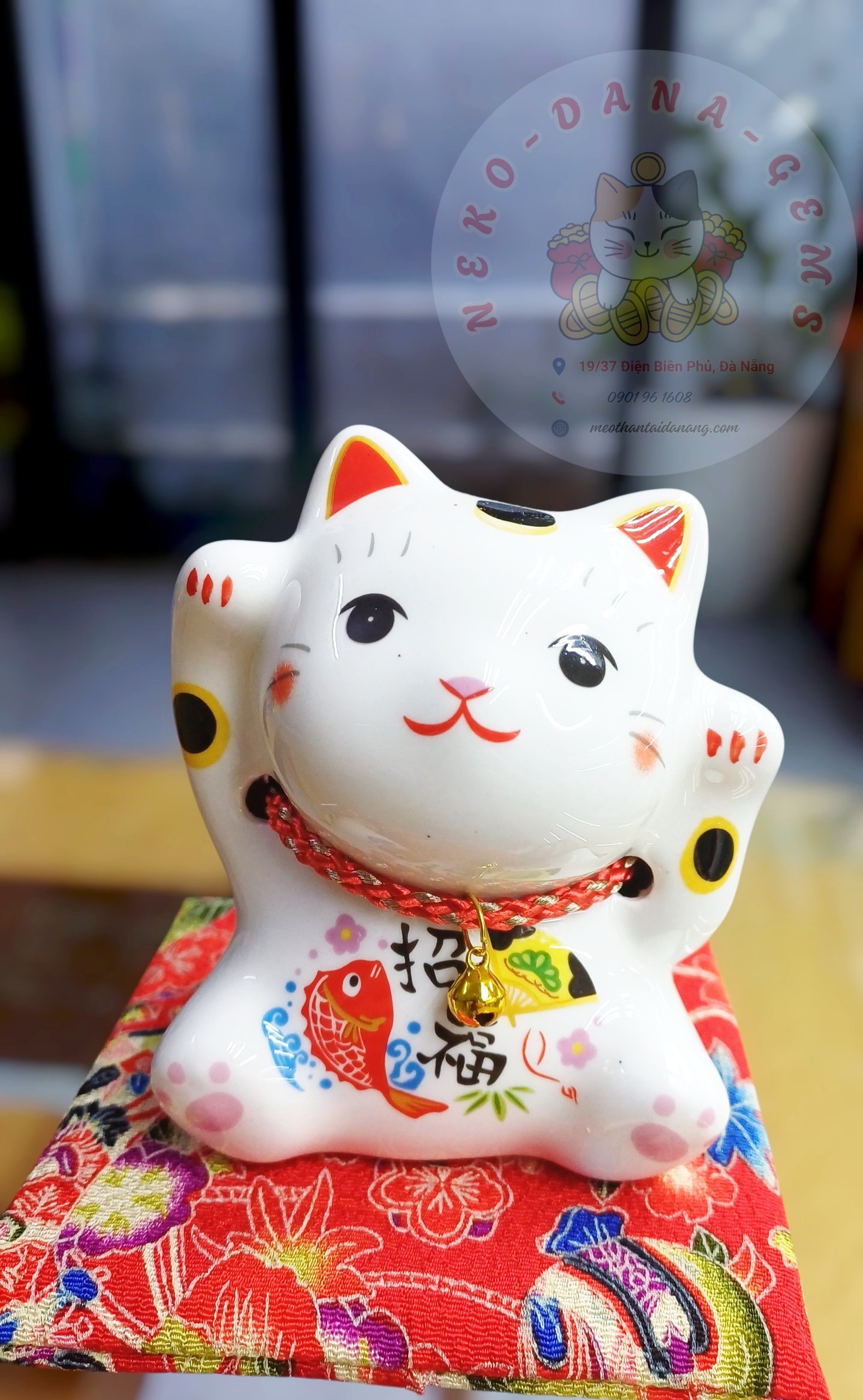 MÈO THẦN TÀI MINI CHIÊU PHÚC 11CM