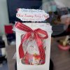TÚI GIẤY MẶT TRONG SUỐT SIZE NHỎ KÈM NƠ VÀ TAG MỪNG KHAI TRƯƠNG