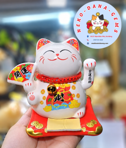 MÈO THẦN TÀI MINI ĐỂ BÀN LÀM VIỆC 10CM KHAI VẬN