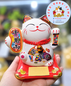 MÈO THẦN TÀI MINI ĐỂ BÀN LÀM VIỆC 10CM VẠN SỰ PHÚ QUÝ